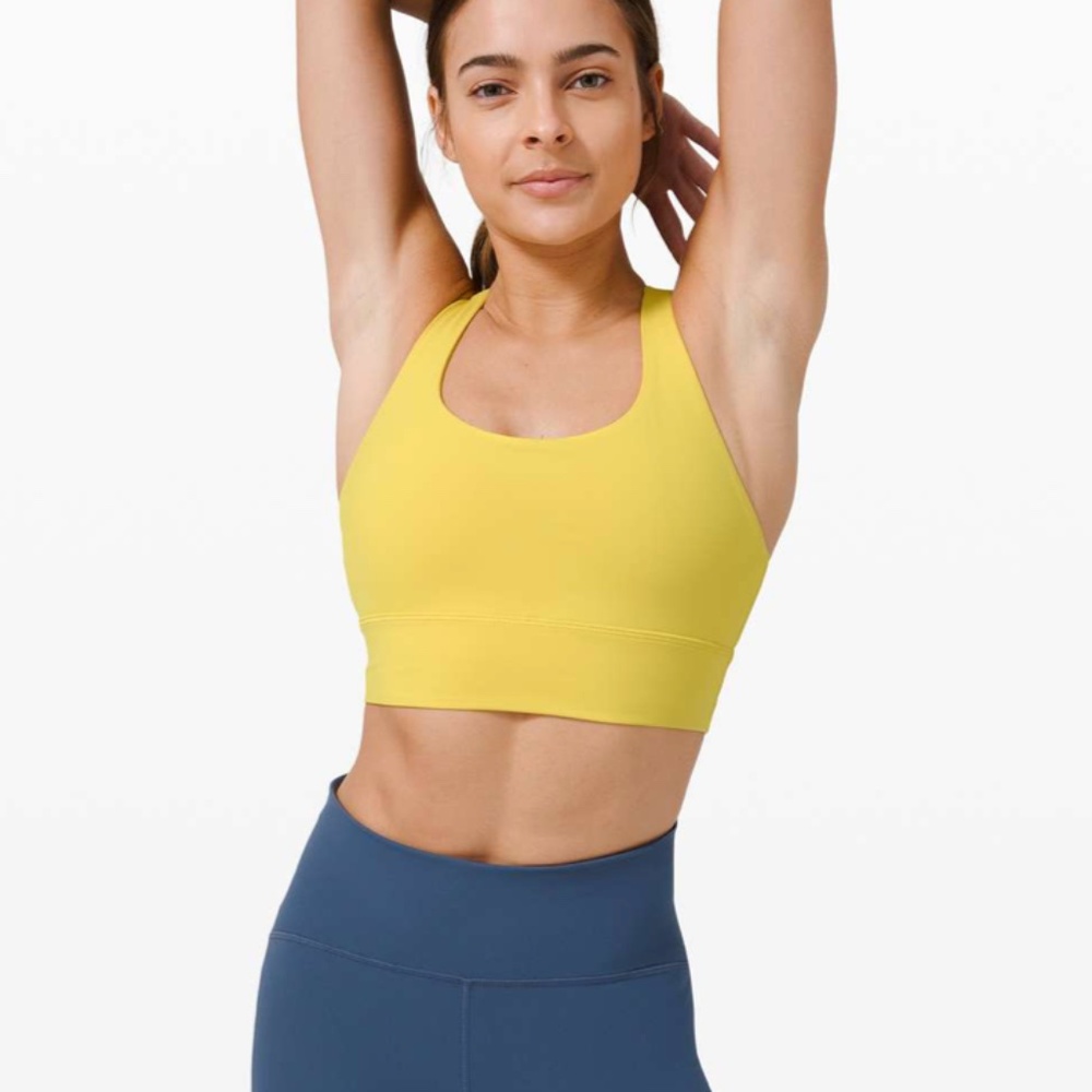 Lululemon | Energy Bra Long Line - yellow